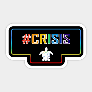 Hashtag Crisis Sticker